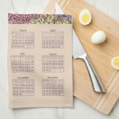 Paris Eiffelturm Inspiriert Pointillismus 2021 Geschirrtuch (Viertel Falte)