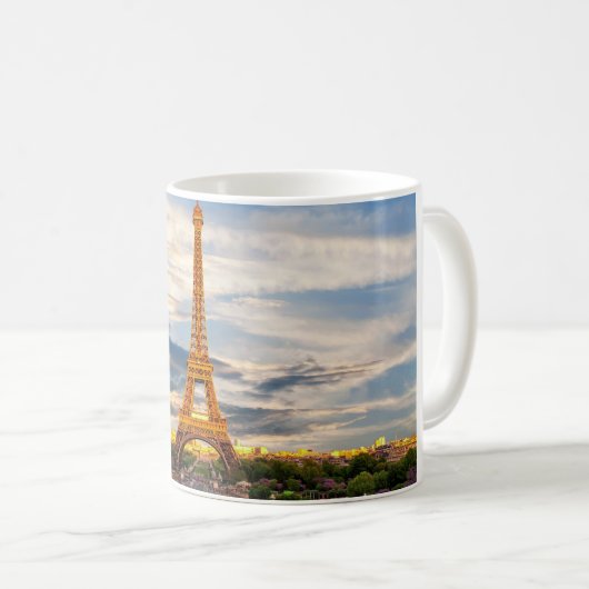 Paris / Eiffelturm Kaffeetasse (VorderseiteRechts)