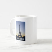 Paris-Eiffelturm Kaffeetasse (Vorderseite Links)