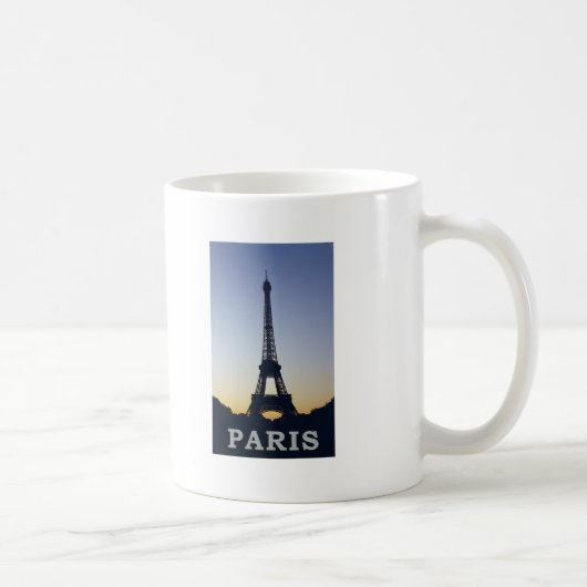 Paris-Eiffelturm Kaffeetasse (Rechts)