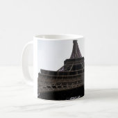 Paris-Eiffelturm Kaffeetasse (Vorderseite Links)
