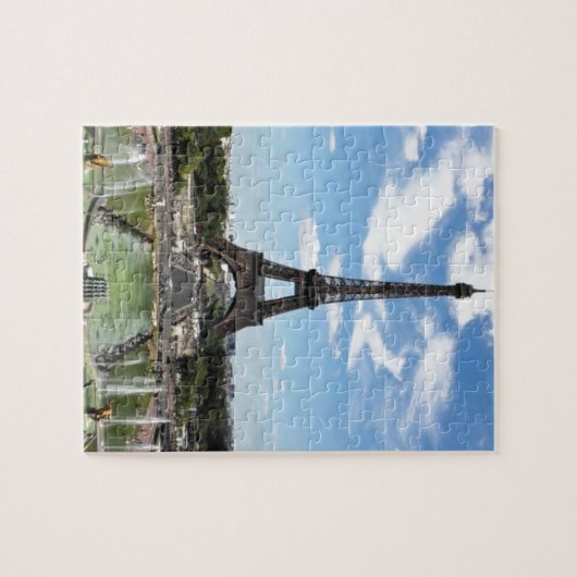 Paris-Eiffelturm - Klassiker Puzzle (Horizontal)