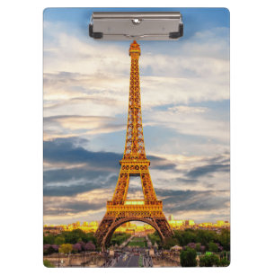 Paris / Eiffelturm Klemmbrett