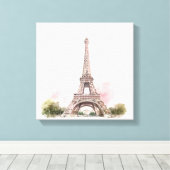 Paris Eiffelturm Leinwand (Insitu (Holzboden))