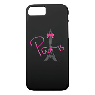 Paris, Eiffelturm mit rosa Bogen Trendy Case-Mate iPhone Hülle