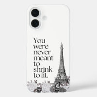 Paris Eiffelturm Motivationszitat Wandkunst