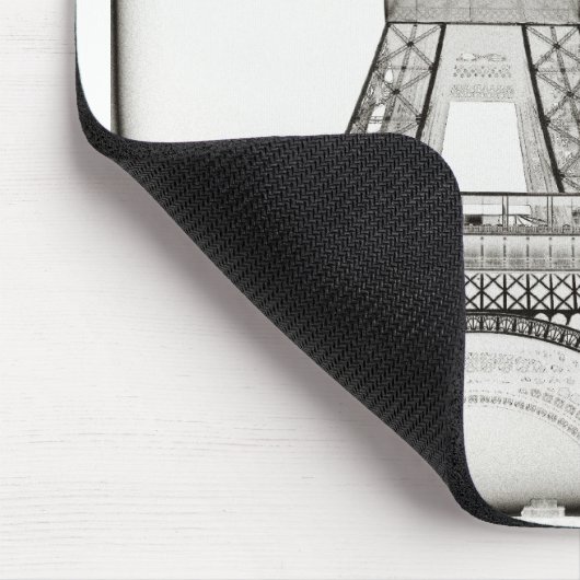 Paris-Eiffelturm Mousepad (Ecke)