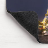 Paris-Eiffelturm-Nachtlichter Mousepad (Ecke)