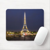 Paris-Eiffelturm-Nachtlichter Mousepad (Mit Mouse)