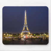 Paris-Eiffelturm-Nachtlichter Mousepad (Vorne)