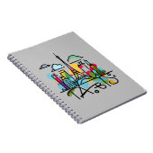 Paris - Eiffelturm Notizblock (Rechte Seite)