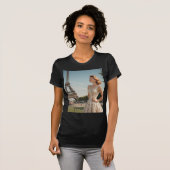 Paris - Eiffelturm - Post Card Style T - Shirt (Vorne ganz)