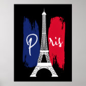 Paris Eiffelturm  Poster (Vorne)