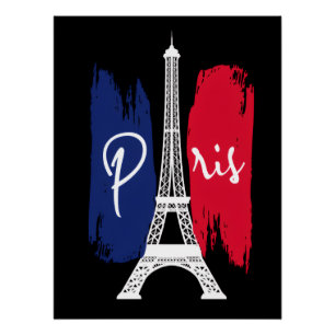 Paris Eiffelturm Poster