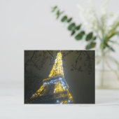 Paris - Eiffelturm Postkarte (Stehend Vorderseite)
