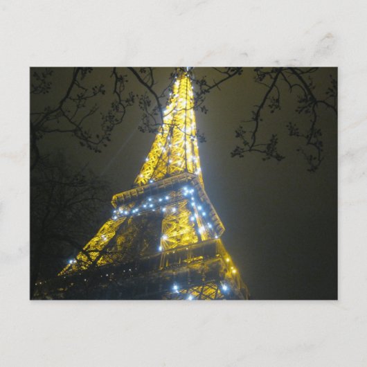 Paris - Eiffelturm Postkarte (Vorderseite)