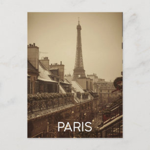 Paris Eiffelturm Postkarte