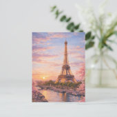 Paris - Eiffelturm Postkarte (Stehend Vorderseite)