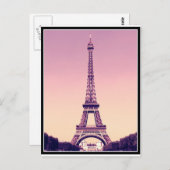 Paris - Eiffelturm Postkarte (Vorne/Hinten)