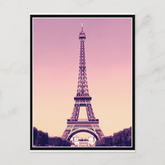 Paris - Eiffelturm Postkarte (Vorderseite)