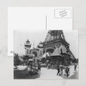 Paris Eiffelturm Postkarte (Vorne/Hinten)