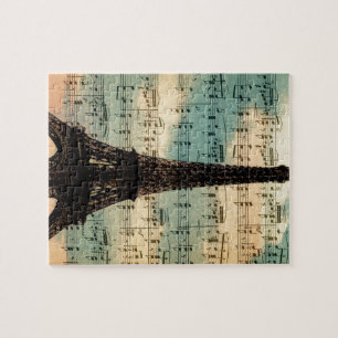 Paris-Eiffelturm Puzzle