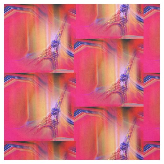 Paris-Eiffelturm Stoff (Muster)