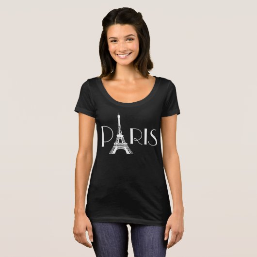 Paris-Eiffelturm T-Shirt (Vorne ganz)