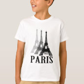 Paris-Eiffelturm T-Shirt (Vorderseite)