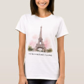 Paris Eiffelturm T-Shirt (Vorderseite)