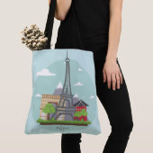 Paris Eiffelturm Tasche (Von Nahem)