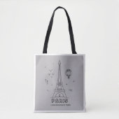 Paris Eiffelturm-Tasche Tasche (Vorderseite)
