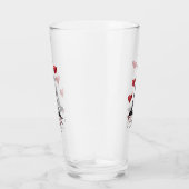 Paris, Eiffelturm und Rotes Herz Glas (Rechts)