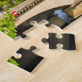 Paris, Eiffelturm und Seine, Frankreich. Jigsa Puzzle (Seite)