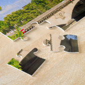 Paris, Eiffelturm und Seine, Frankreich. Puzzle (Seite)