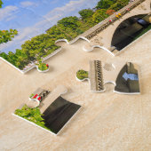 Paris, Eiffelturm und Seine, Frankreich. Puzzle (Seite)