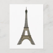 Paris: Eiffelturm: Vector Zeichnend: Postkarte (Vorderseite)