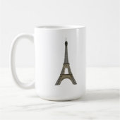 Paris: Eiffelturm: Vektorzeichnen: Kaffeetasse (Links)