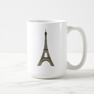 Paris: Eiffelturm: Vektorzeichnen: Kaffeetasse