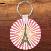 Paris: Eiffelturm: Zeichnend Vector: Schlüsselanhä Schlüsselanhänger (Vorderseite)