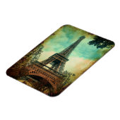 Paris, ein Vintager Eiffelturm Magnet (Linke Seite)