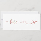 Paris Einladung, Paris Brautparty Einladung (Rückseite)