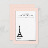 Paris Elegance - Beratung für die Brücke Hinweiskarte (Vorne/Hinten)