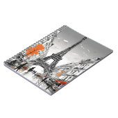 Paris Elegance Notebook - Eiffel Tower City Notizblock (Linke Seite)