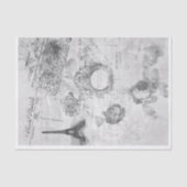 Paris-Ephemeride Seidenpapier (Vorderseite)