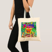 Paris Epoch Hour Tote Bag Tragetasche (Vorderseite (Produkt))