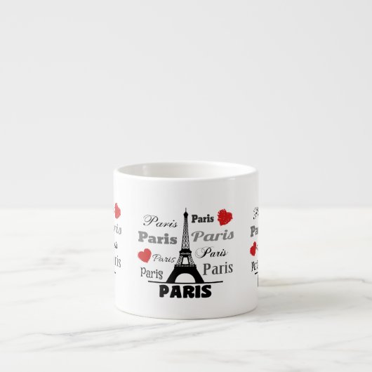 Paris Espressotasse (Vorderseite)