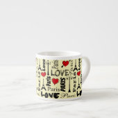 Paris Espressotasse (Vorderseite Rechts)