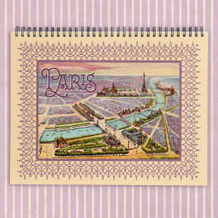 Paris Expo 1900 Kalenderplaner Planer