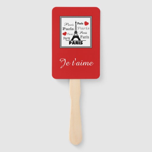 Paris Fächer (Rückseite)